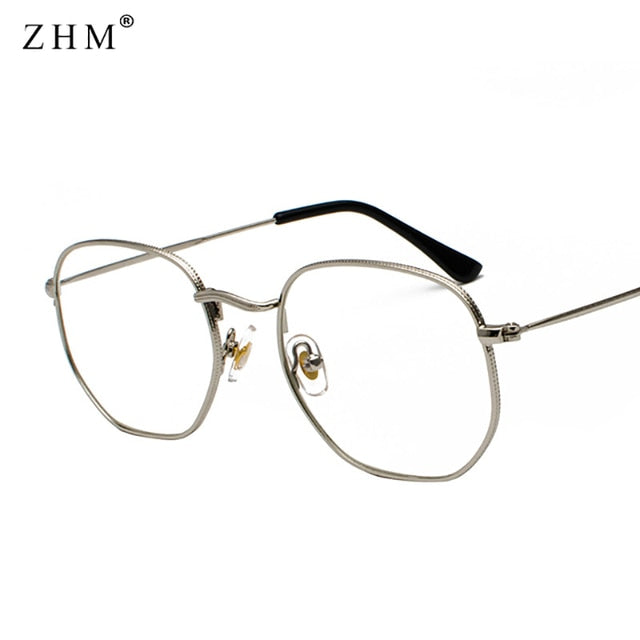 Chic Square Metal Frame Sunglasses