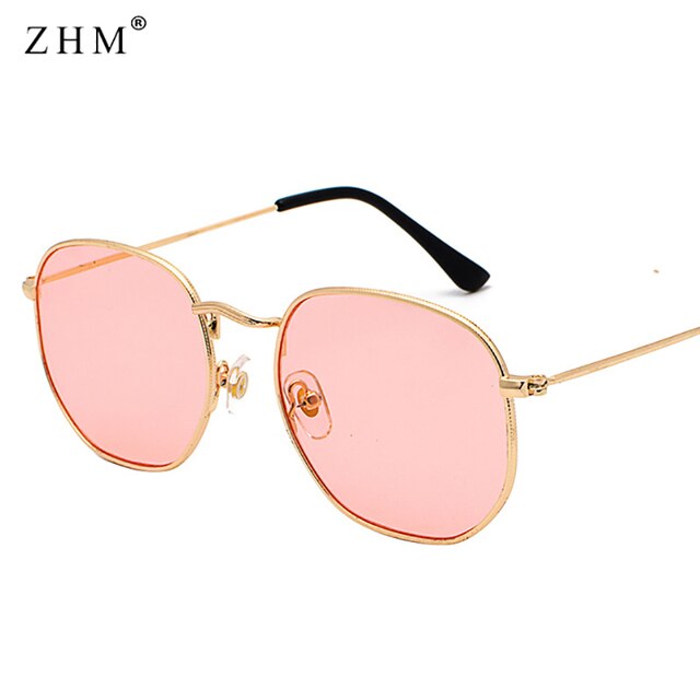 Chic Square Metal Frame Sunglasses