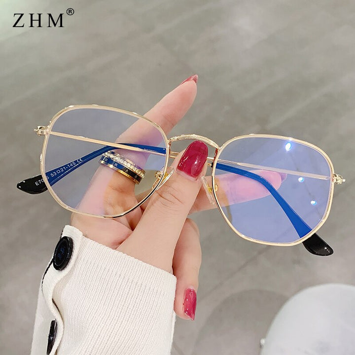 Chic Square Metal Frame Sunglasses